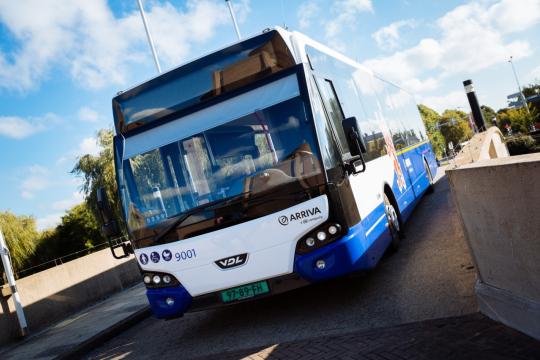 Herhaling: busverbinding Het College