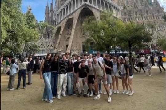 VWO-6 heeft genoten in Barcelona