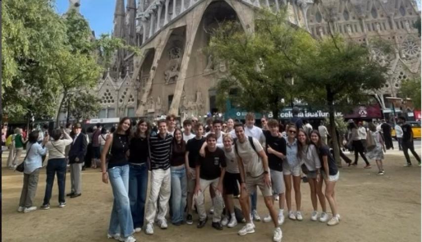 VWO-6 heeft genoten in Barcelona