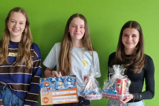 Bedrijvendag Technasium: mooie opbrengt voor KiKa