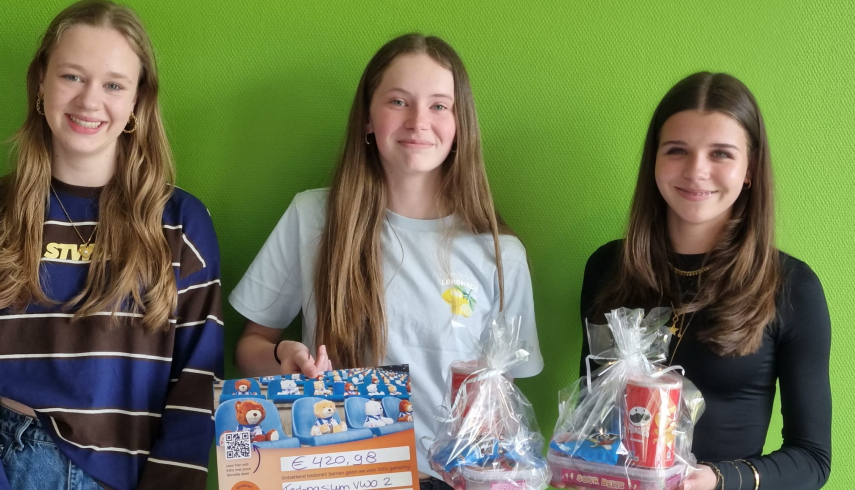 Bedrijvendag Technasium: mooie opbrengt voor KiKa