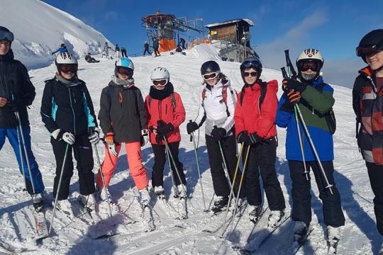 Skikamp derdejaars sportklas