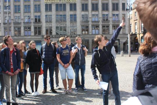 Excursie Amsterdam Gymnasium