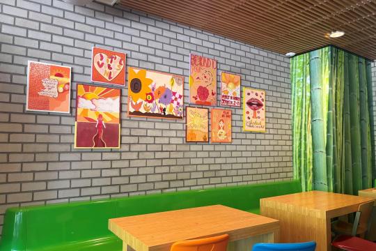 K&C-leerlingen geven Collegeplein frisse uitstraling