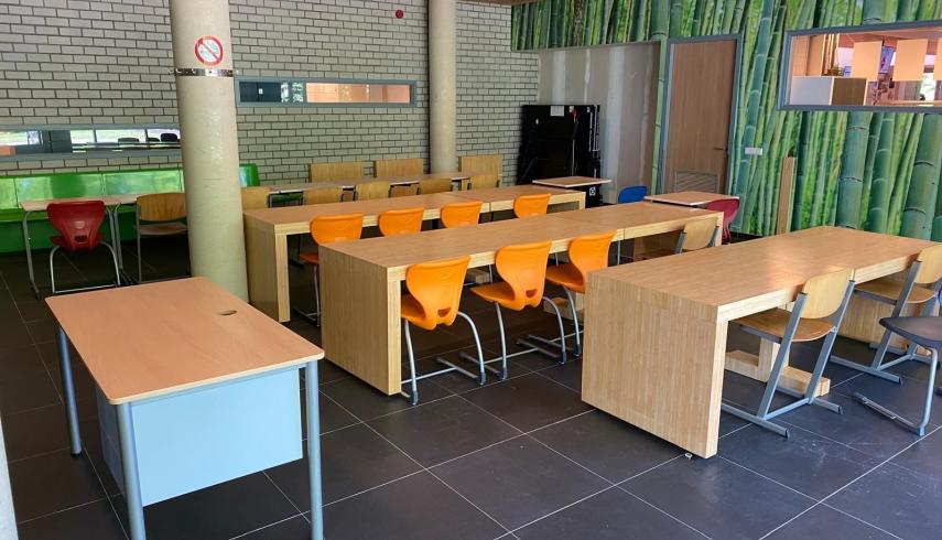 Uitbreiding werkplekken leerlingen