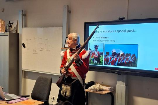 Gastspreker over Napoleon Bonaparte