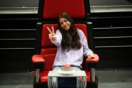Liz Swagten in The Voice Kids