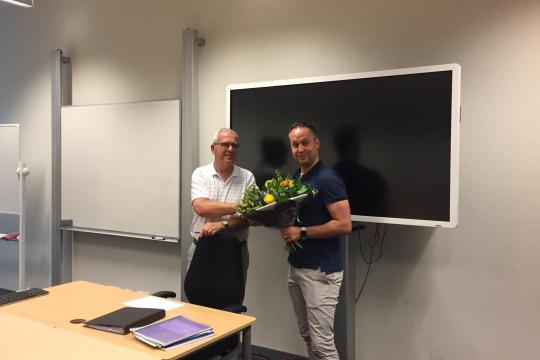 Laatste les dhr. Visser