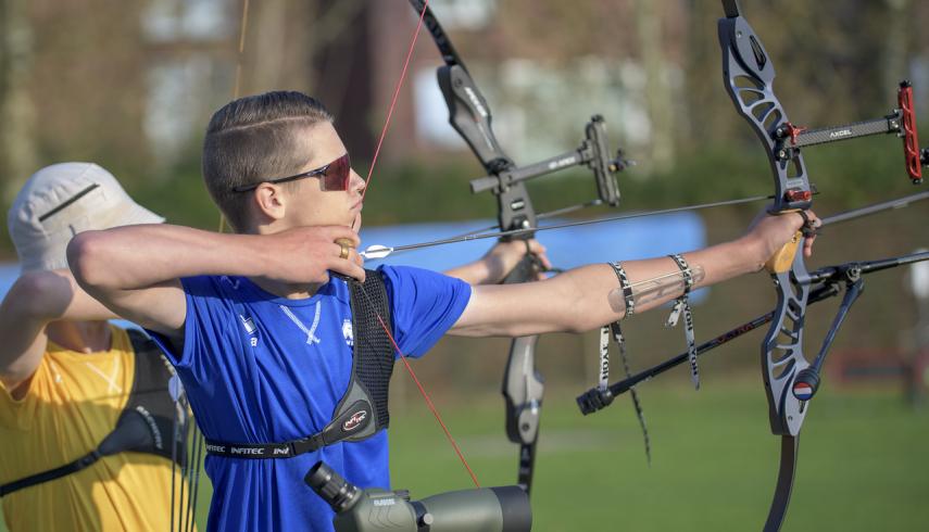 Thorben Delsing Nederlands kampioen recurve handboogschieten