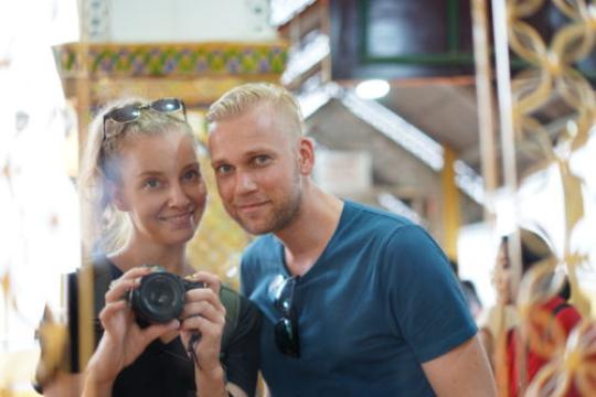 Tim Duits in Yangon, Myanmar