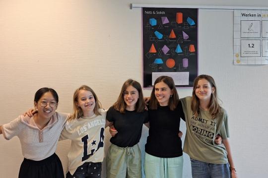 Leerlingen van Het College winnen plek op wiskundezomerkamp