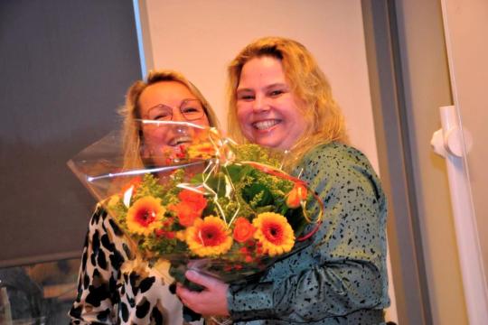 25-jarig jubileum mevrouw Van den Berg