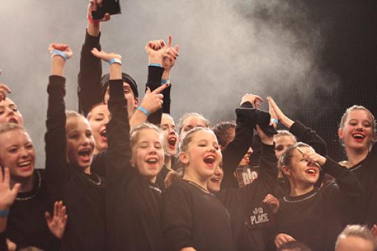 Leerlingen College brons bij Big Bang Bern