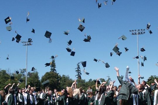 Diploma-uitreiking Het College
