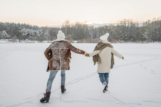 Leerjaar 1 en 2 naar de schaatsbaan